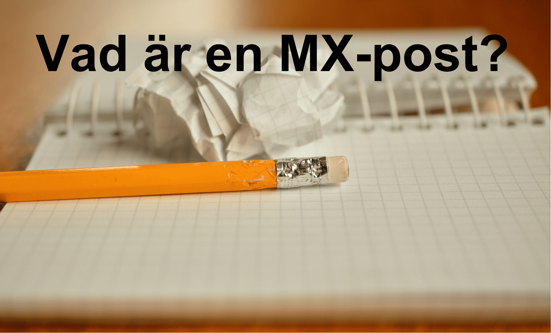 Vad är en MX-pekare?