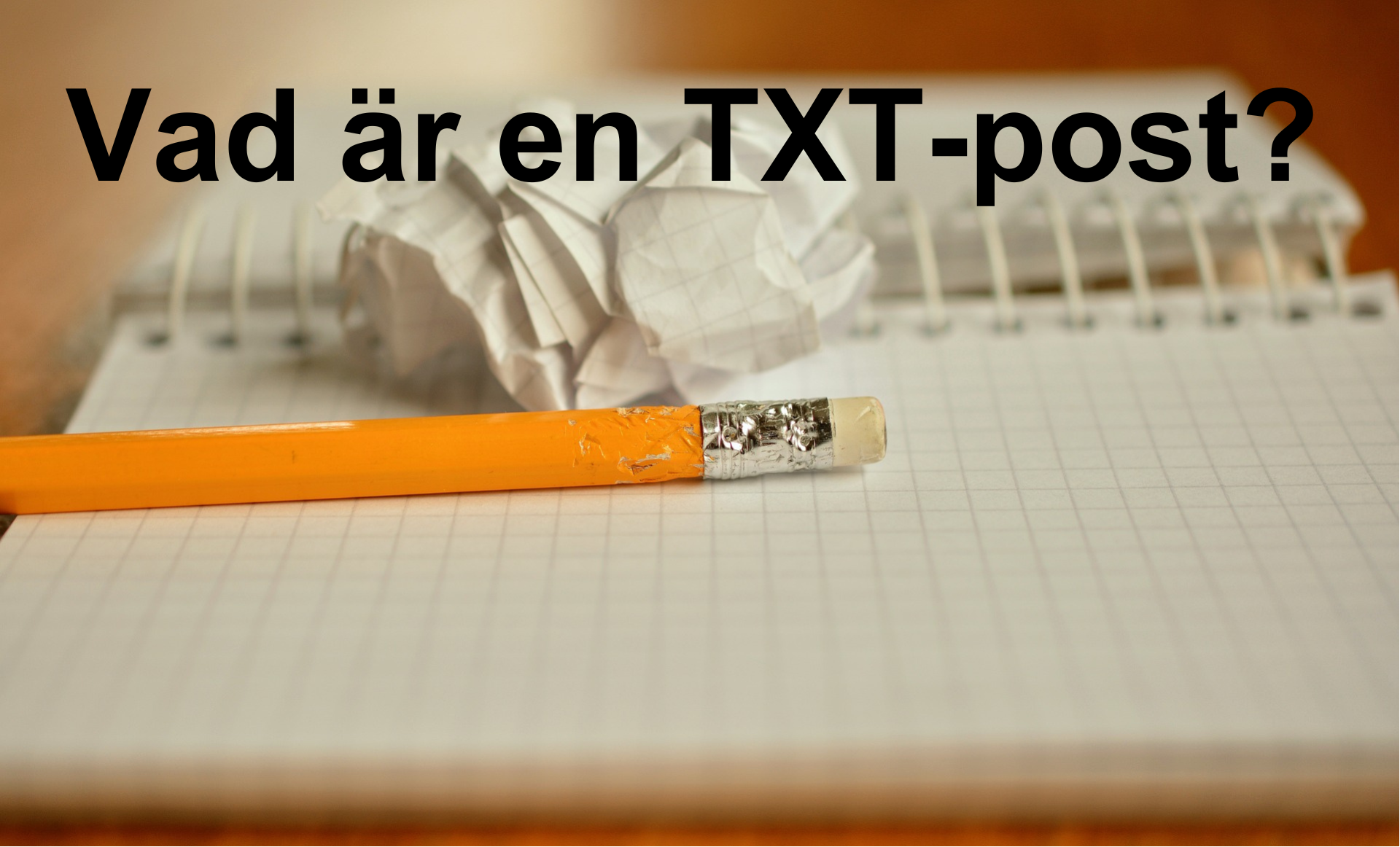 Vad är en TXT-pekare?